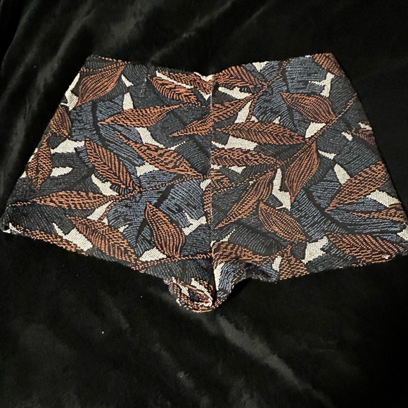 Zara Brown and Cream Mini Pencil Skirt for Work - Picture 3 of 6